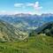 ... Sicht bis zum schneebedeckten Grossglockner 3798 m!