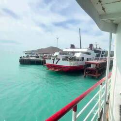 Départ de l'île, ça sent la fin du voyage en Asie 😭😭