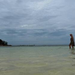 Nous visitons de nombreuses plages sur l'île, toutes aussi belles les unes que les autres