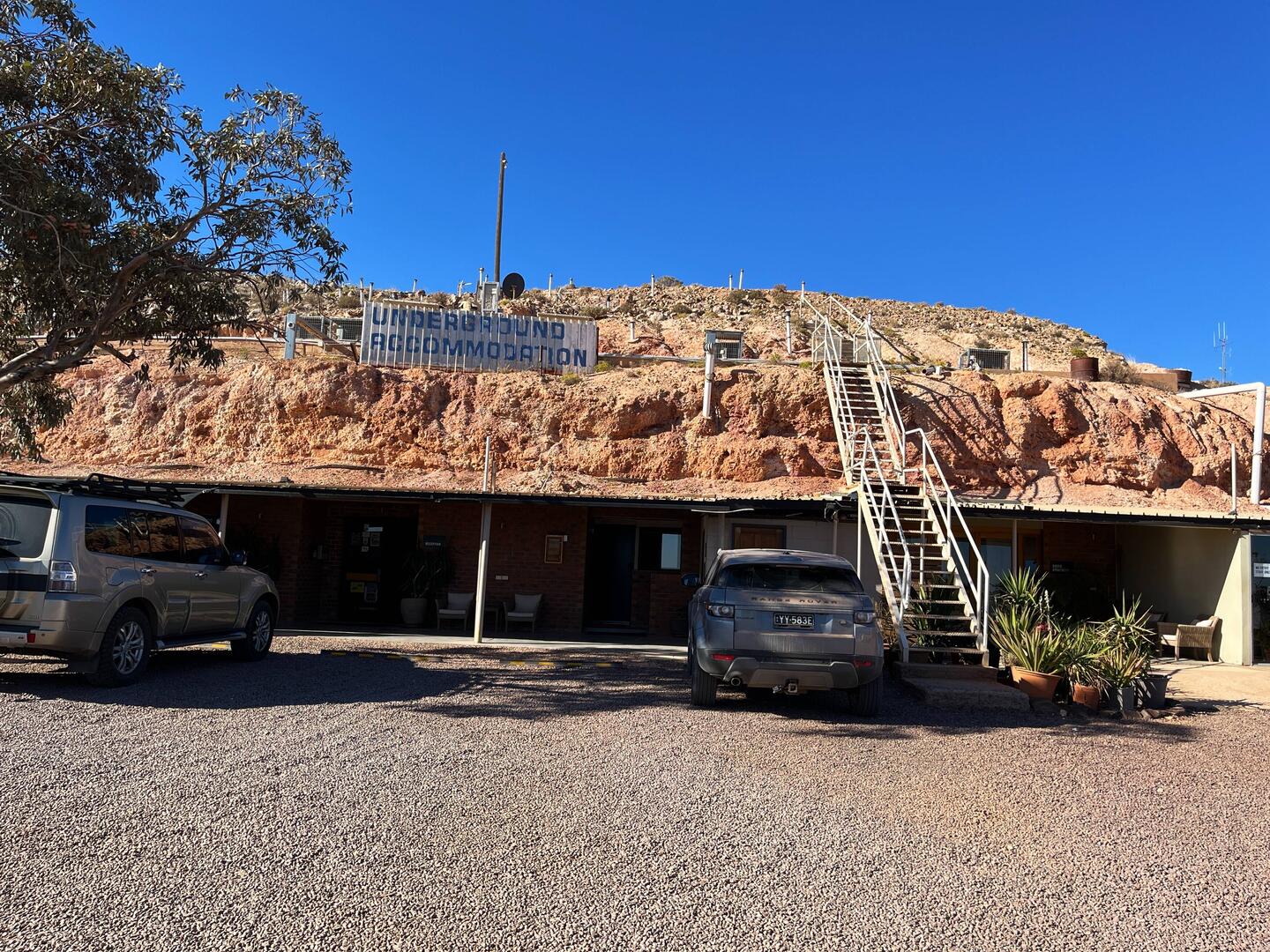 Underground motel