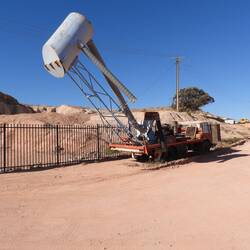Rita said: "Coober Pedy has lots of artwork - some call it rubbish."