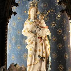 Random detail in a random church we went into, built in 1263.