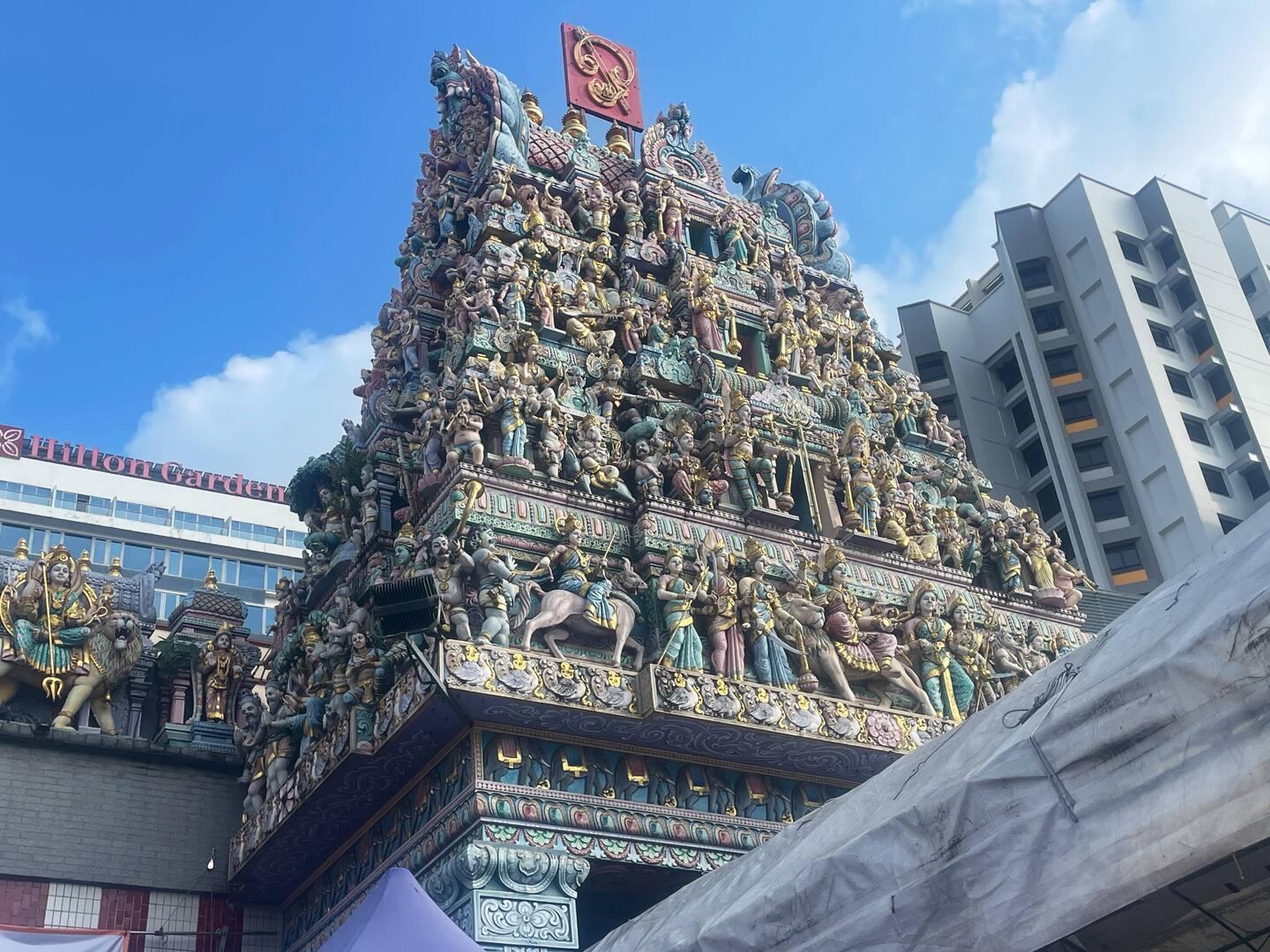 A temple in Little India