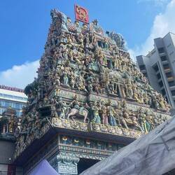 A temple in Little India