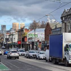 Wolken über Melbourne