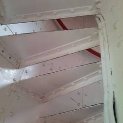Die Wendeltreppe ist "transparent"