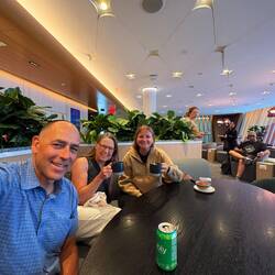 Connected with one of the other two USA skippers at IAD