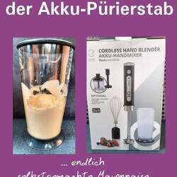 Wir hatten zum Schaschlik megaleckeren Kartoffelsalat mit frischer Mayonnaise