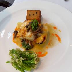 Sea bass. Very delicate