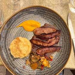 Duck is on every menu multiple times