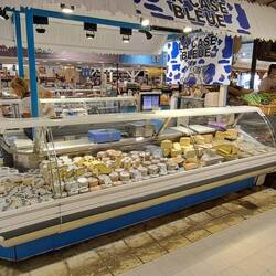 Delikatessen in der Markthalle