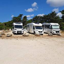 Wir ergattern einen der drei heiß begehrten gratisplätze