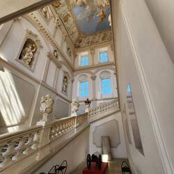 The Imperial Staircase in the Benedictine monastery