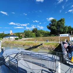 Arrival at Krems