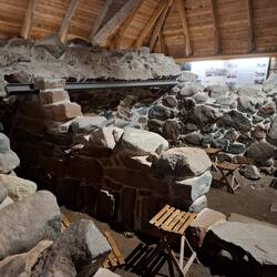 Ruins of Franciscan monastery .