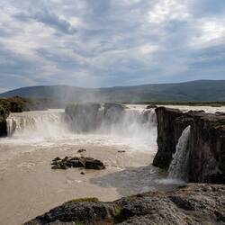 Kurzer Stopp am Goðafoss