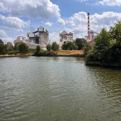 Industrieanlagen bei La Planche