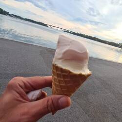 Lecker Lakritzeis - einmal pro Reise machbar