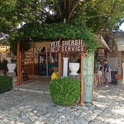 Erfrischungspause nach dem Aufstieg