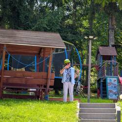 Mamas Einbruch in den Kletterwald