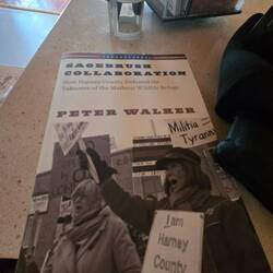 I am reading a book about the Malhuer Occupation by Ammon Bundy in 2016.