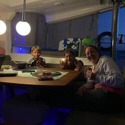 Amy, eine italienische Englischlehrerin und Frohnatur wird uns eine zeitlang begleiten