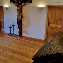 ... bis in den Gang vor meinem Hotelzimmer!