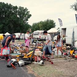 "Verkaufsstände" auf dem Markt
