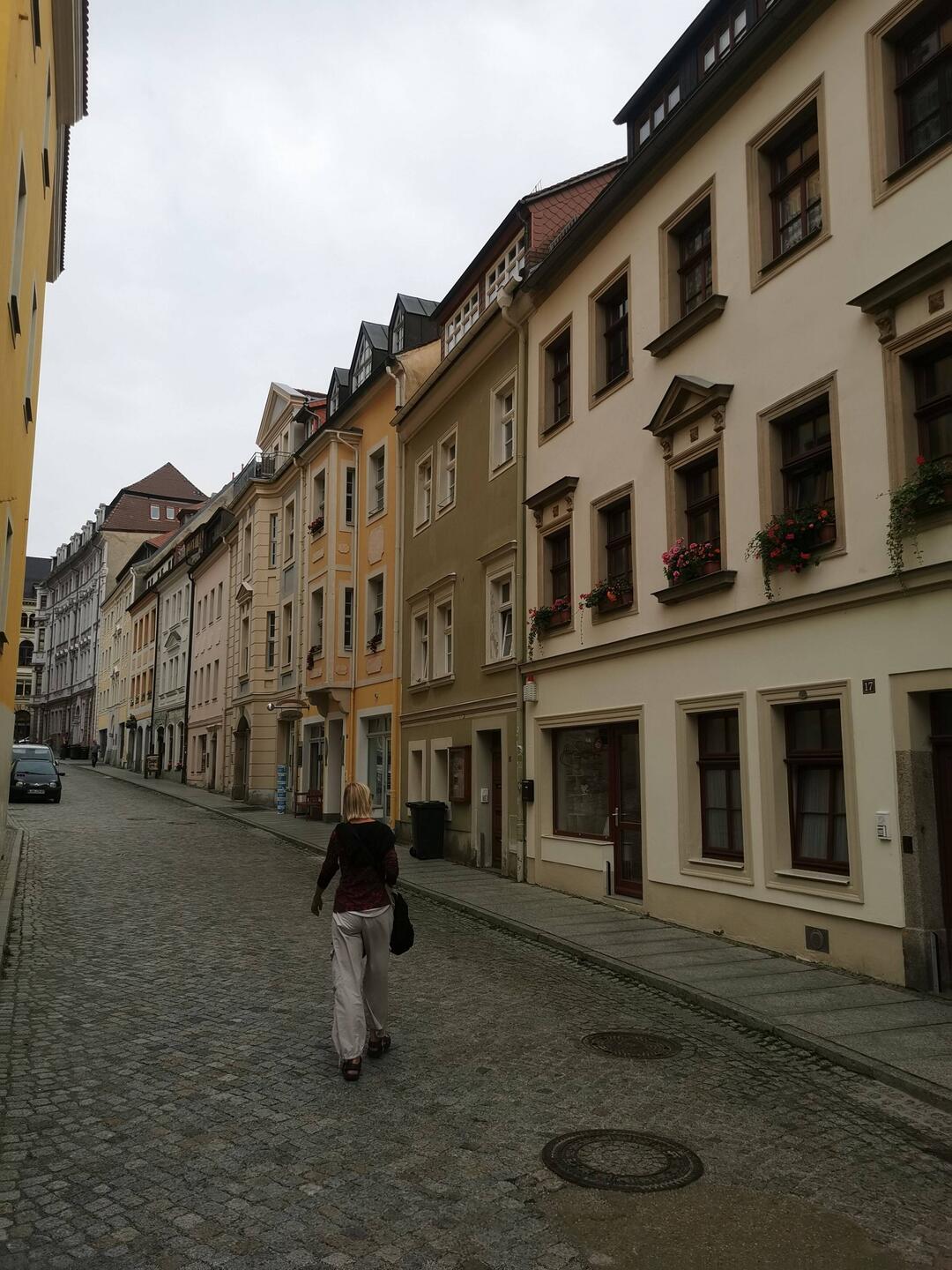 Unterwegs die Stadt zu erkunden