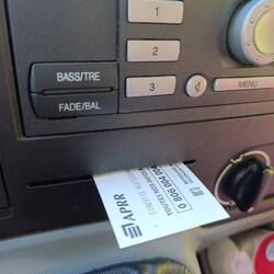 Kurts 🦙 super praktischer Maut-Ticket-Halter 😎