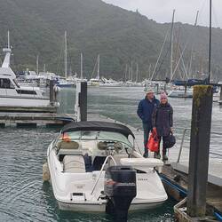 The skippers! Thanks you two..... loved it all.