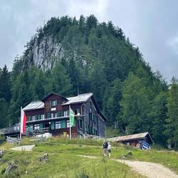 Die Bayreuther Hütte ist erreicht