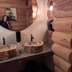 Mama fand das Bad so cool