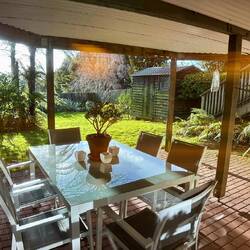 Am nächsten Morgen können wir dann unsere Unterkunft erst so richtig sehen.