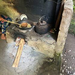 So werdet Bohne gröstet.