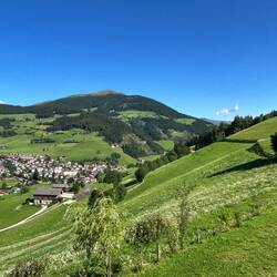 Sonniger Talmorgen gen Norden