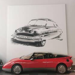 Der Saab EV1 war sogar in cZurück in die Zukunft 2" zu sehen.