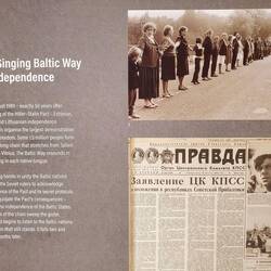 1989 chain for independence from Vilnius to Riga to Tallinn