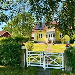 Ein ganz typisches schwedisches Haus.