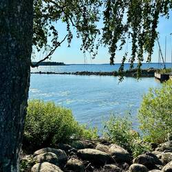 Abendstimmung am Vänern.