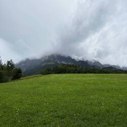 Untersberg in Wolken☁️