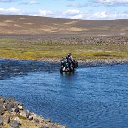War für ihn nicht ganz so easy mit dem Bock da rüber zu kommen