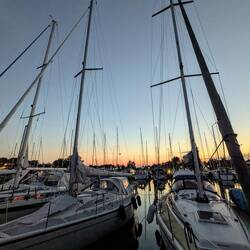 Tschüss schöner Hafen "Lange-Ort"