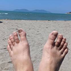 Dann folgten faule Stunden am Strand