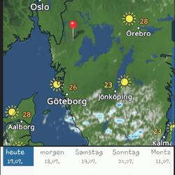 Wetterforecast passt.. 👌