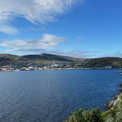 Blick auf Hammerfest.
