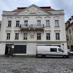 Napoleon used the building as his headquarters on April 24 and 25, 1809, during the Napoleonic Wars.