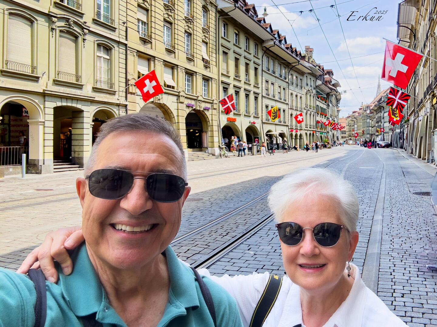 The arcades were built after the 1405 fire — Bern ... Old City.