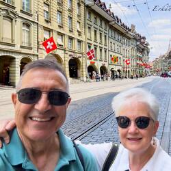 The arcades were built after the 1405 fire — Bern ... Old City.