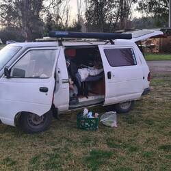 Auf dem heutigen Campingplatz